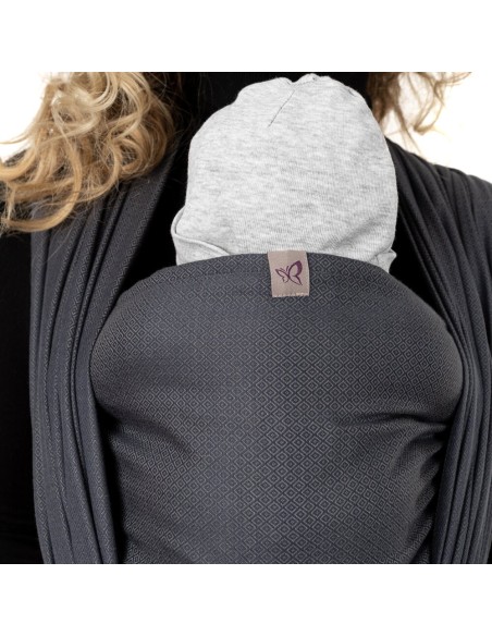 Fular tejido - Fidella - Diamonds - anthracite