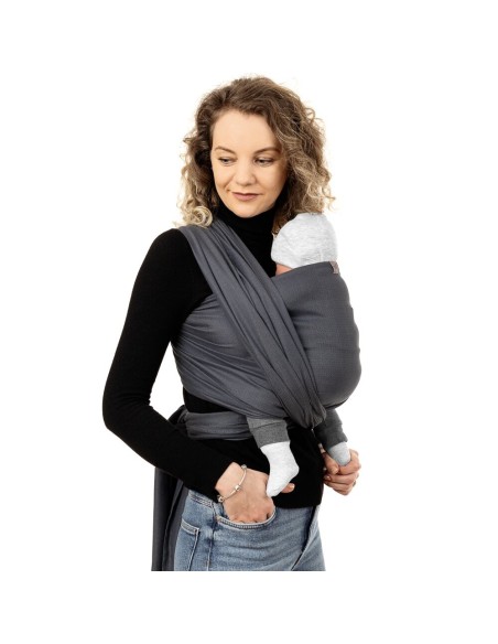 Fular tejido - Fidella - Diamonds - anthracite