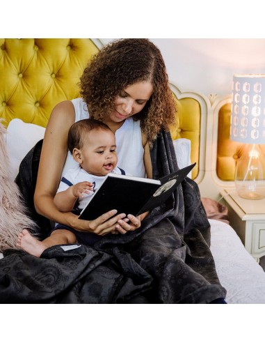 Fular tejido - Fidella - Persian Parsley - anthrazite