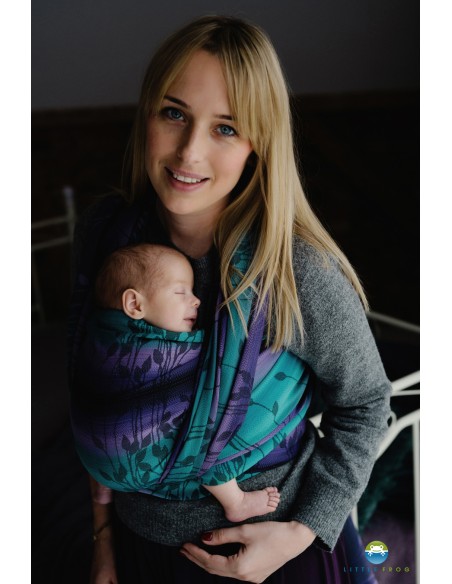 Fular tejido - Little Frog - Dark Meadow