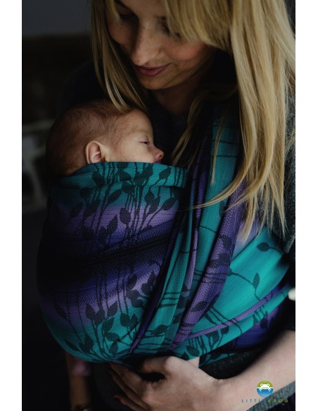 Fular tejido - Little Frog - Dark Meadow