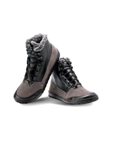 Zapatos Barefoot - Zaqq - QUEST black - waterproof