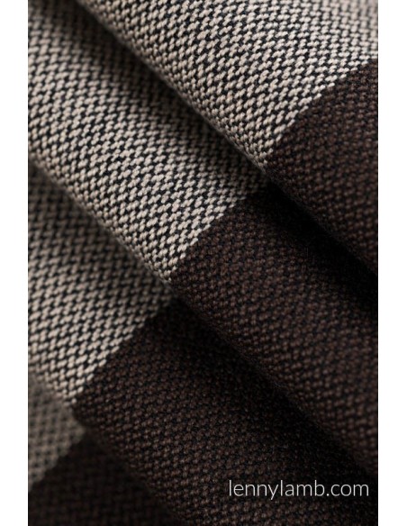 Bandolera - Lenny Lamb- Little herringbone - hot chocolate