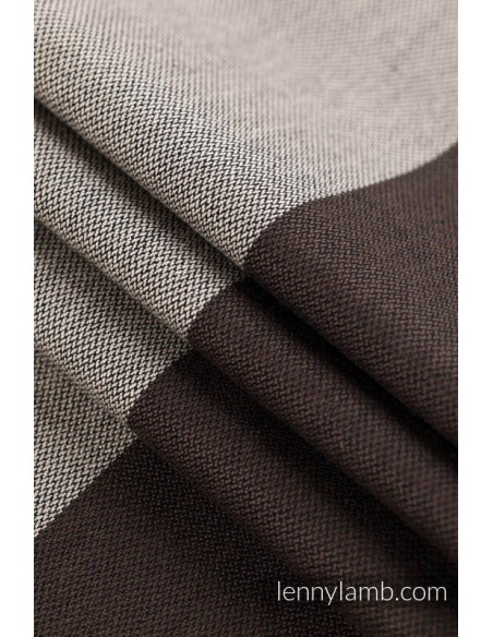 Bandolera - Lenny Lamb- Little herringbone - hot chocolate