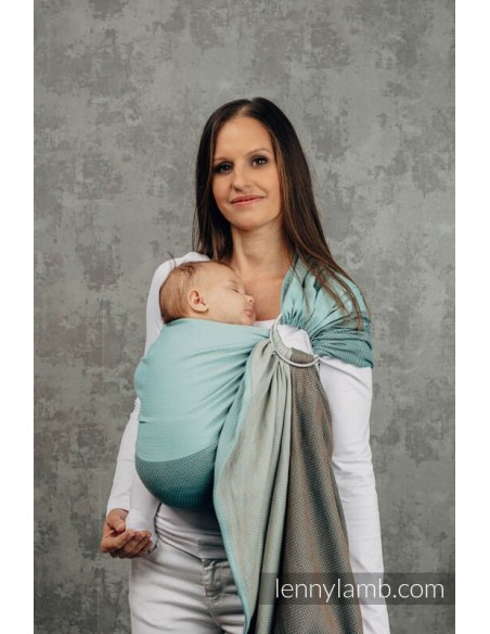 Bandolera - Lenny Lamb- Little herringbone - mint