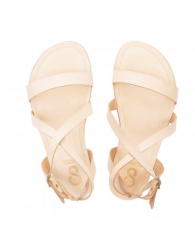 Sandalias Barefoot - SHAPEN - Calla - Natural (cuero)