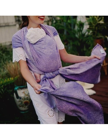 Fular tejido - Little Frog - Liliac Wildness