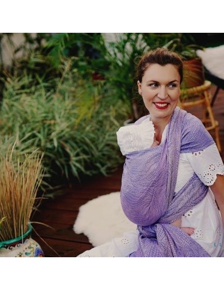 Fular tejido - Little Frog - Liliac Wildness