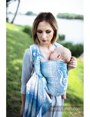 Fular tejido - Lenny Lamb - Symphony clouds