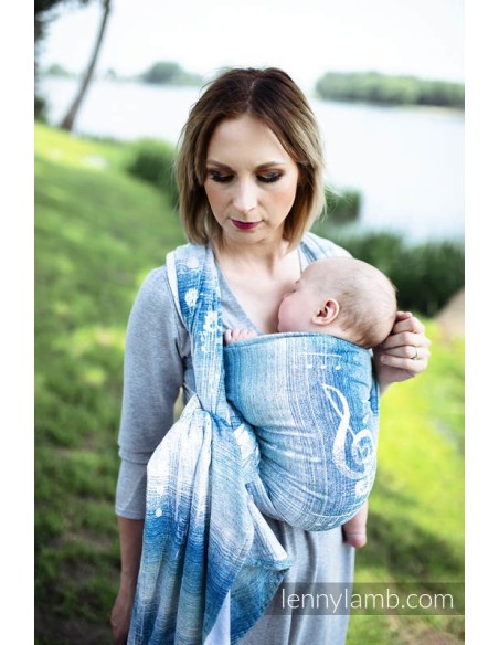 Fular tejido - Lenny Lamb - Symphony clouds