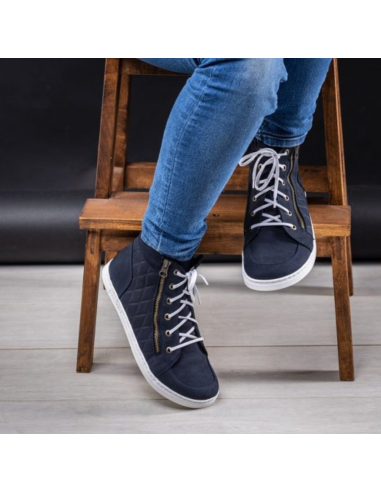 Zapatos barefoot - peerko - rex- gris