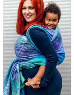 Fular tejido - Lenny Lamb - Peacock´s Tale - Fantasy