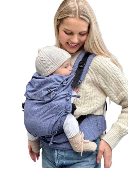 Mochila ergonómica - Quokka Baby - Blue vibes