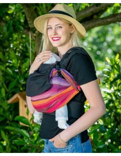 Mochila ergonómica - Emeibaby - Chichi red 2