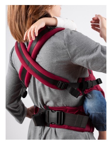 Mochila Ergonómica evolutiva - Isara - The One - Scarlet