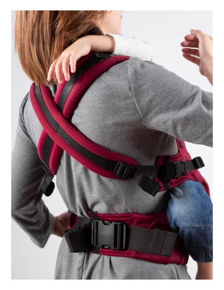 Mochila Ergonómica evolutiva - Isara - The One - Scarlet