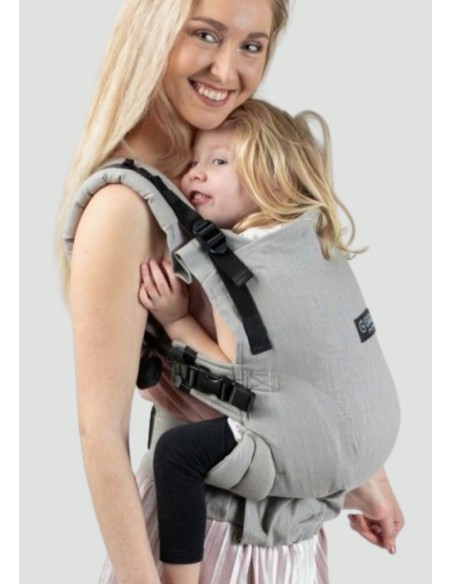 Mochila Ergonómica evolutiva - Isara - The One - Misty linen