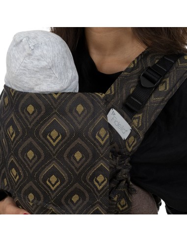 Mochila ergonómica evolutiva - Fidella 2.0 - Midnight black