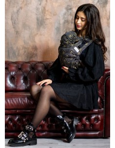 Mochila ergonómica BABY- Fidella 2.0 - Midnight black 2