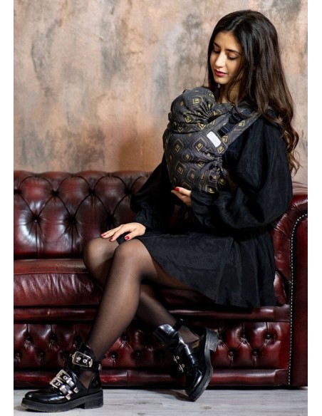 Mochila ergonómica evolutiva - Fidella 2.0 - Midnight black