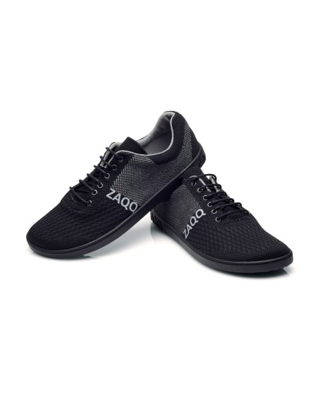 Zapatos Barefoot - Zaqq - Qnit - black