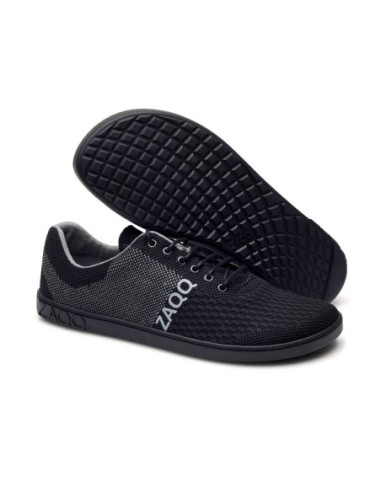 Zapatos Barefoot - Zaqq - Qnit - black