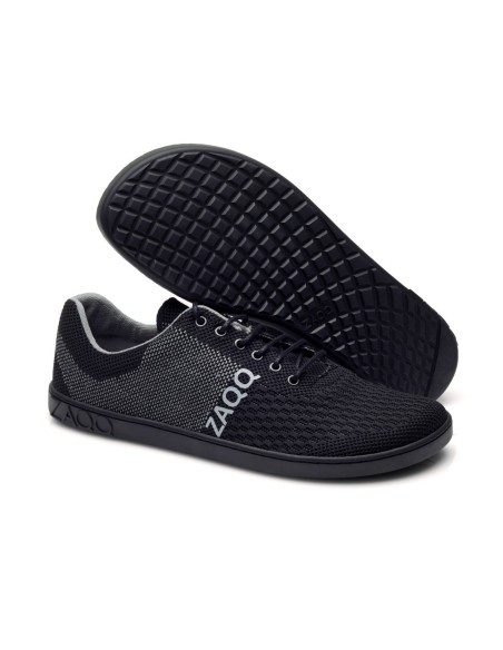 Zapatos Barefoot - Zaqq - Qnit - black