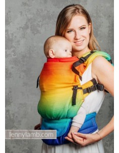 Mochila ergonómica evolutiva - Lenny Upgrade - Rainbow Baby (dedicada para bebes prematuros)