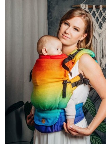 Mochila ergonómica evolutiva - Lenny Upgrade - Rainbow Baby (dedicada para bebes prematuros)