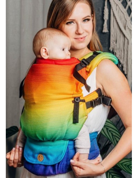 Mochila ergonómica evolutiva - Lenny Upgrade - Rainbow Baby (dedicada para bebes prematuros)