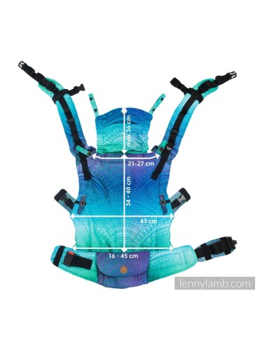 Mochila ergonómica evolutiva - Lenny Upgrade - Luna