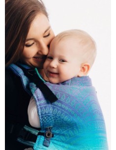 Mochila ergonómica evolutiva - Lenny Upgrade - Peacock´s tale - Fantasy 2