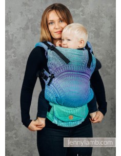 Mochila ergonómica evolutiva - Lenny Upgrade - Peacock´s tale - Fantasy