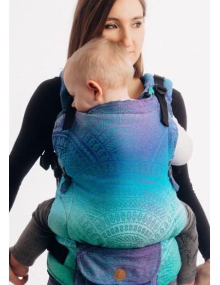 Mochila ergonómica evolutiva - Lenny Upgrade - Peacock´s tale - Fantasy