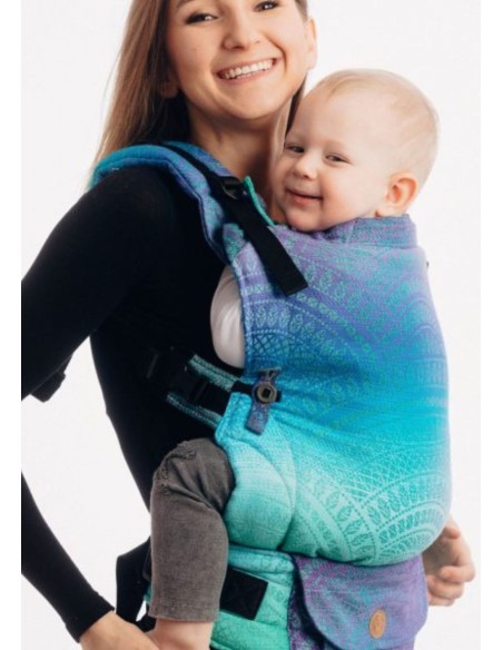 Mochila ergonómica evolutiva - Lenny Upgrade - Peacock´s tale - Fantasy