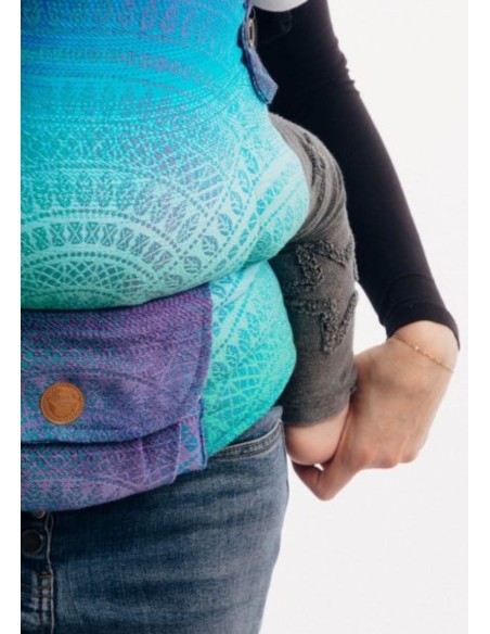 Mochila ergonómica evolutiva - Lenny Upgrade - Peacock´s tale - Fantasy