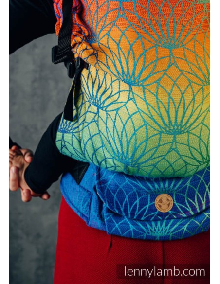 Mochila ergonómica evolutiva - Lenny Upgrade - Rainbow Lotus