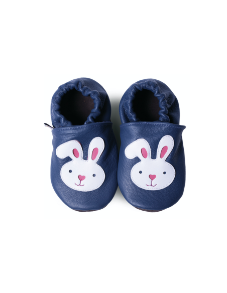 zapatos de cuero - afelo - rabbit blue