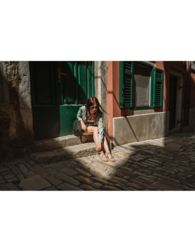 Sandalias barefoot - be lenka - flexi- Olive Green