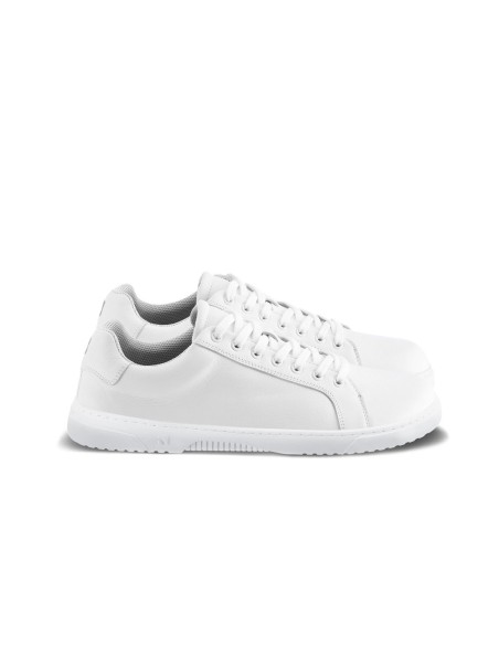 Zapatos Barefoot - Barebarics  - Zoom - all white (vegano)