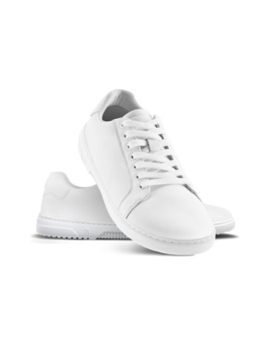 Zapatos Barefoot - Barebarics  - Zoom - all white (vegano)
