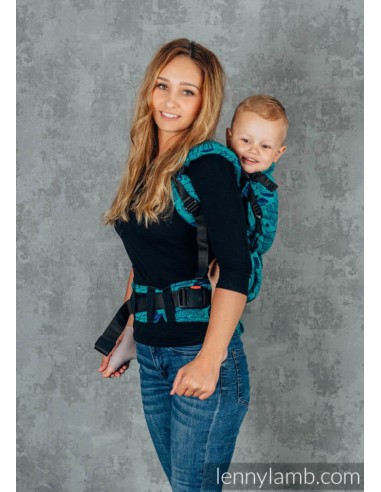 Mochila ergonómica evolutiva - Lenny Preschool - Under the leaves