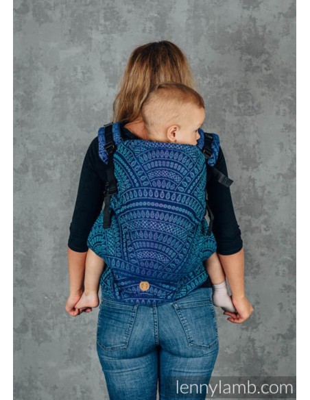 Mochila ergonómica evolutiva - Lenny Preschool - Peacock´s Tail Provance
