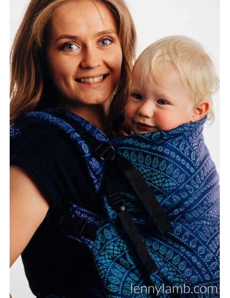 Mochila ergonómica evolutiva - Lenny Preschool - Peacock´s Tail Provance