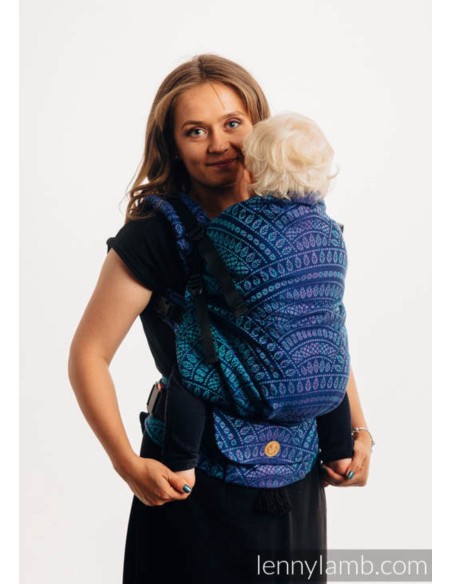 Mochila ergonómica evolutiva - Lenny Preschool - Peacock´s Tail Provance