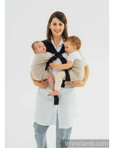 Mochila ergonómica / gemelar - Lenny Twin - Peanut Butter (2 unidades) 2