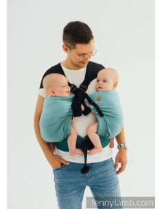 Mochila ergonómica / gemelar - Lenny Twin - Ombre Green (2 unidadades) 2