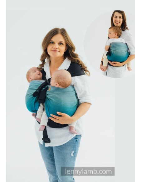 Mochila ergonómica / gemelar - Lenny Twin - Airglow (1 unidadad/1 bebè)