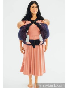 Mochila ergonómica / gemelar - Lenny Twin - Wild wine (2 unidadades) 2