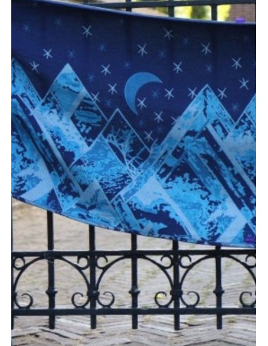 Fular tejido - Yaro - Everest Trio Silver Blue - tencel